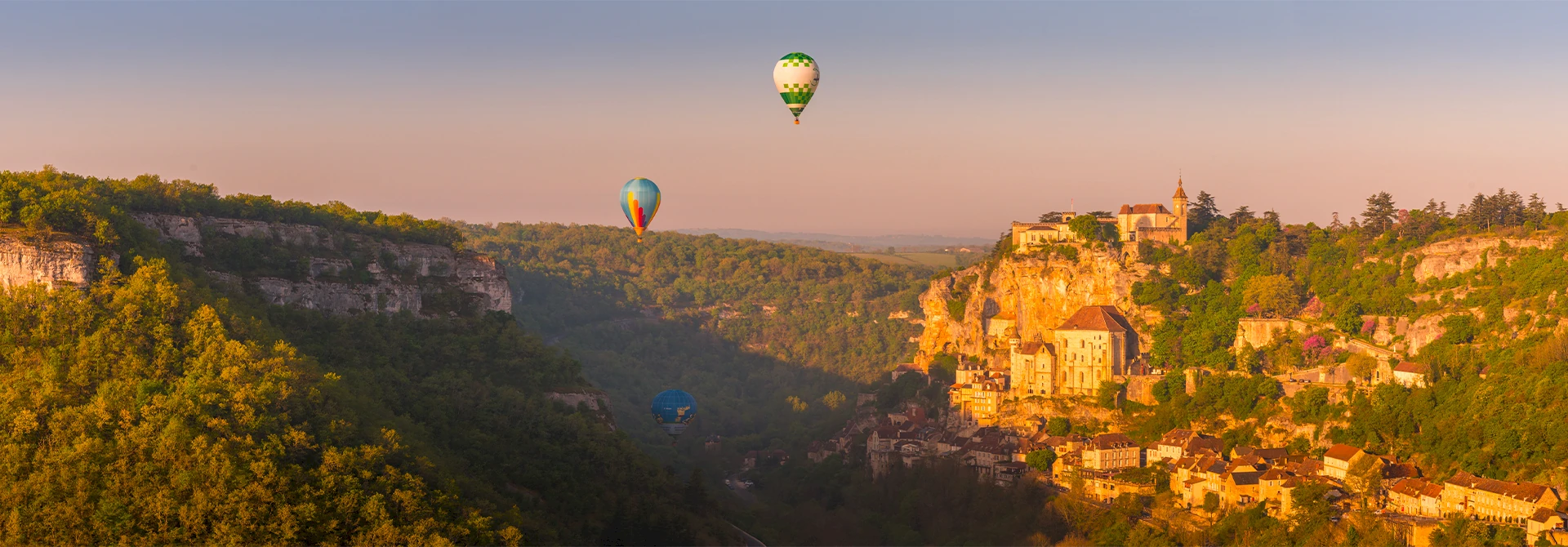 vue panoramiqe rocamadour